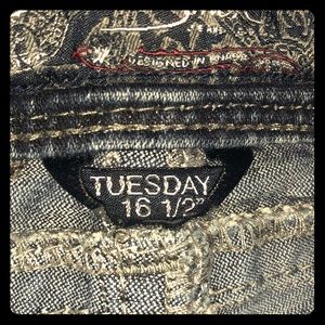 Women’s Silver Tuesday 16 1/2 Jeans 30w35L
